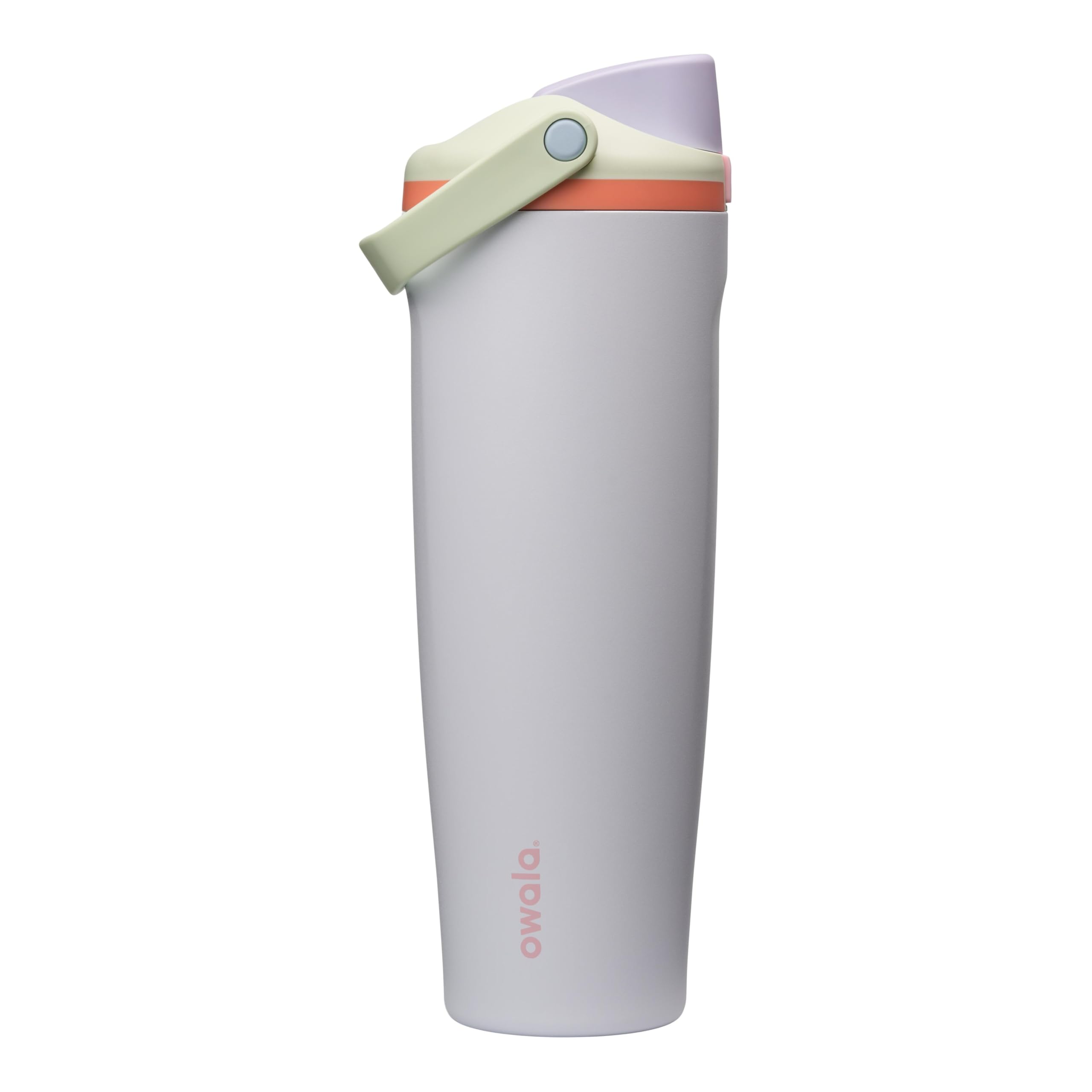 Owala FreeSip Sway Insulated Stainless Steel Water Bottle with Two-Way Spout, Built-In Straw and Bucket Handle, Made for Travel, School, and Sports, 30oz, BPA Free, Leak Proof, Putting Green