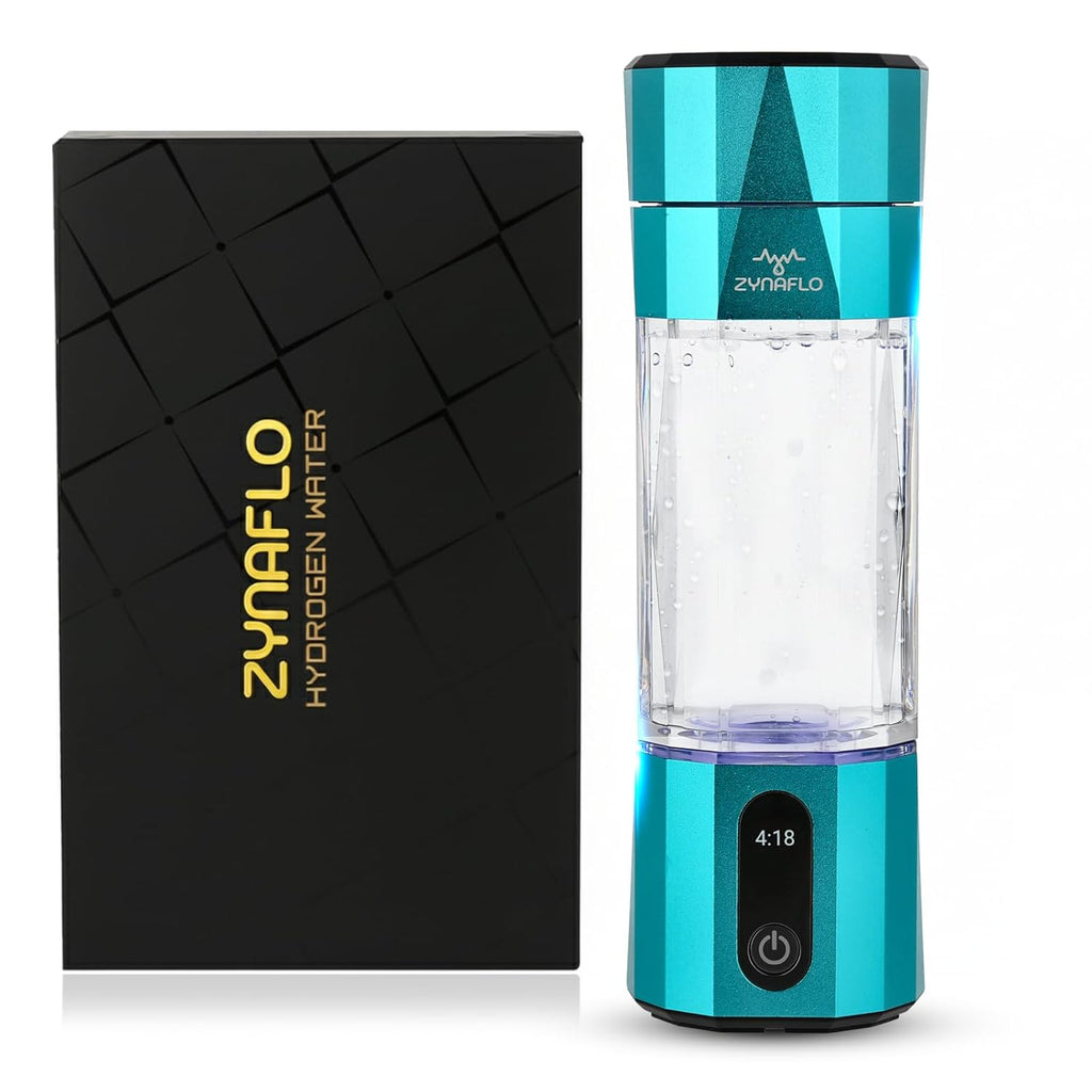 H2-Max Hydrogen Water Bottle Generator with SPE/PEM Membrane, 3rd Party US Lab Tested (6.1 PPM), Portable 7 Oz Capacity