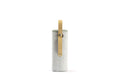 LARQ Bottle Limited Edition Travel Sleeve with Easy-Carry Leather Strap - 17 oz/24 oz, Heather Grey