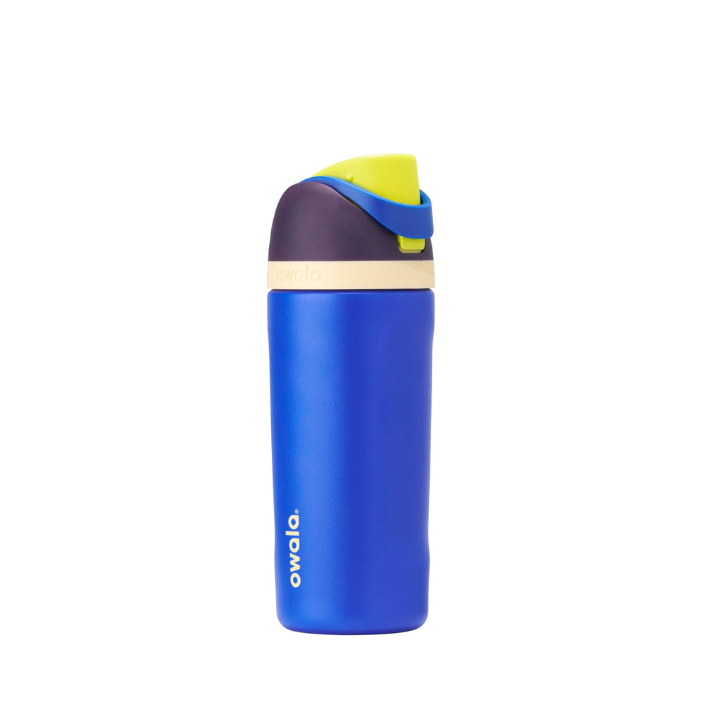 Owala FreeSip Insulated Stainless Steel Water Bottle with Straw, BPA-Free Sports Water Bottle, Great for Travel, 24 Oz, Denim